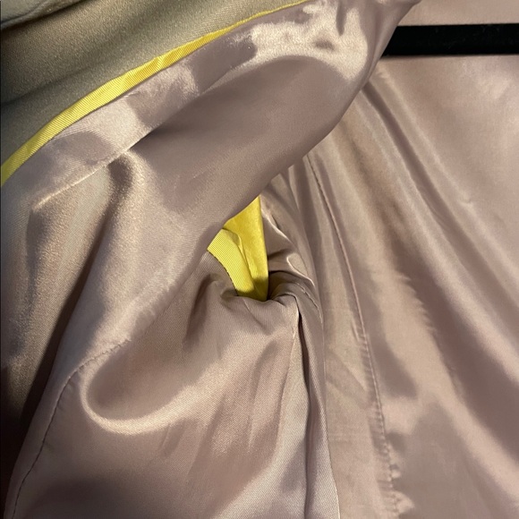 JACOB Classic Single Breasted Trench Coat | Matte Tan Khaki | Women’s Size Small - Picture 13 of 14